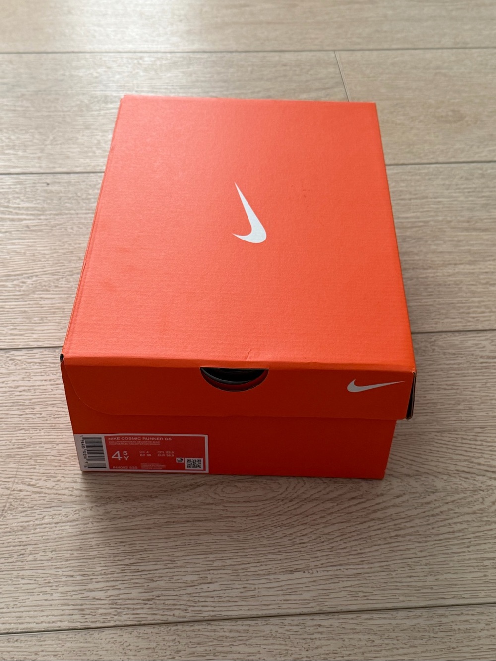 Nike Youth Lavender and Light Blue Running Shoes - Picture 8 of 9